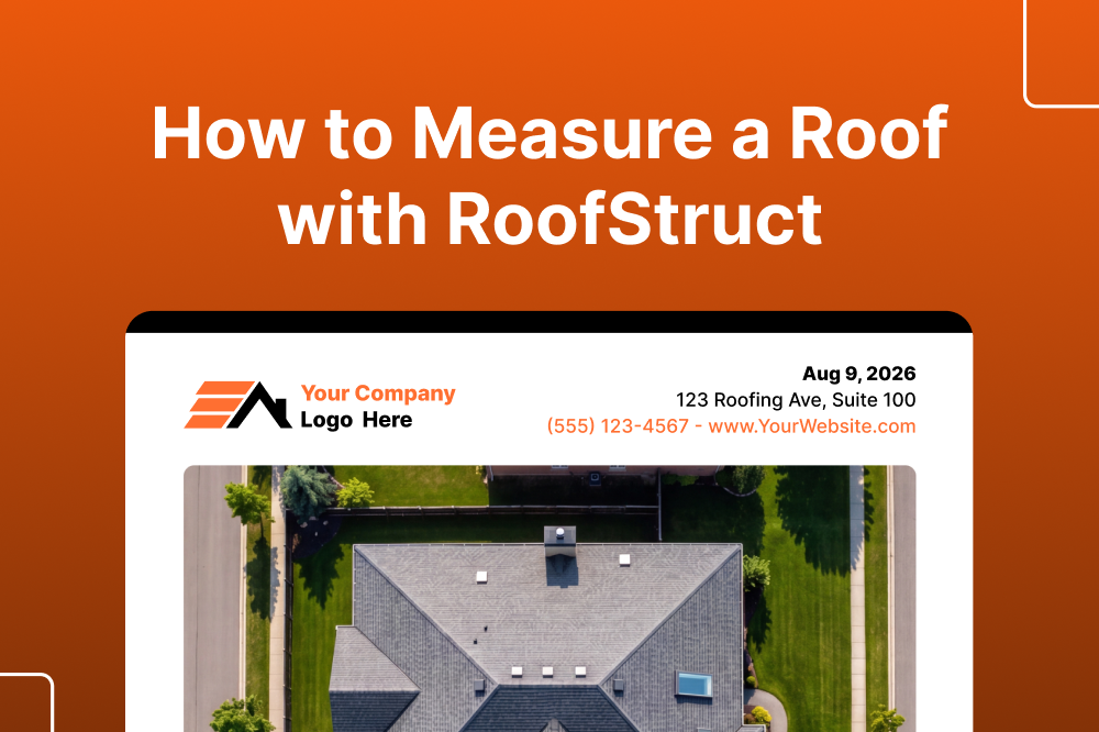How to Measure Your First Roof in RoofStruct: Trace, 3D Model, Export